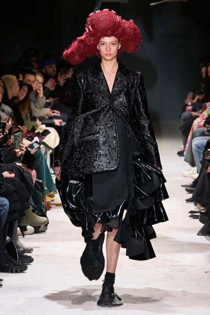 Rei Kawakubo Shows What She Can Do With Black Leather for