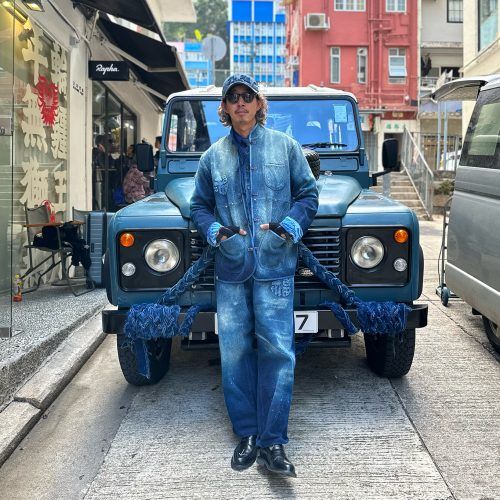 LSA Whips: Kenji Wong drives a “Boro” Land Rover Defender 90