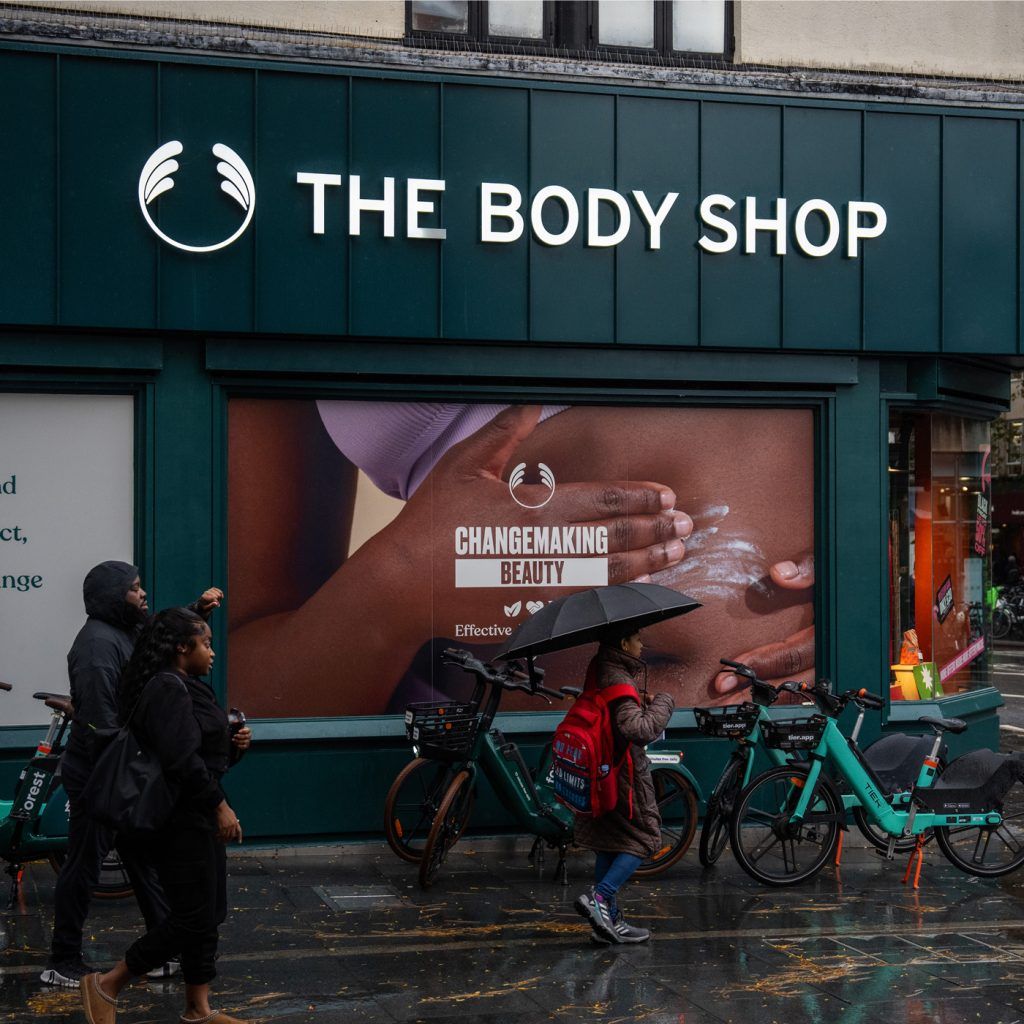 The Body Shop declares bankruptcy