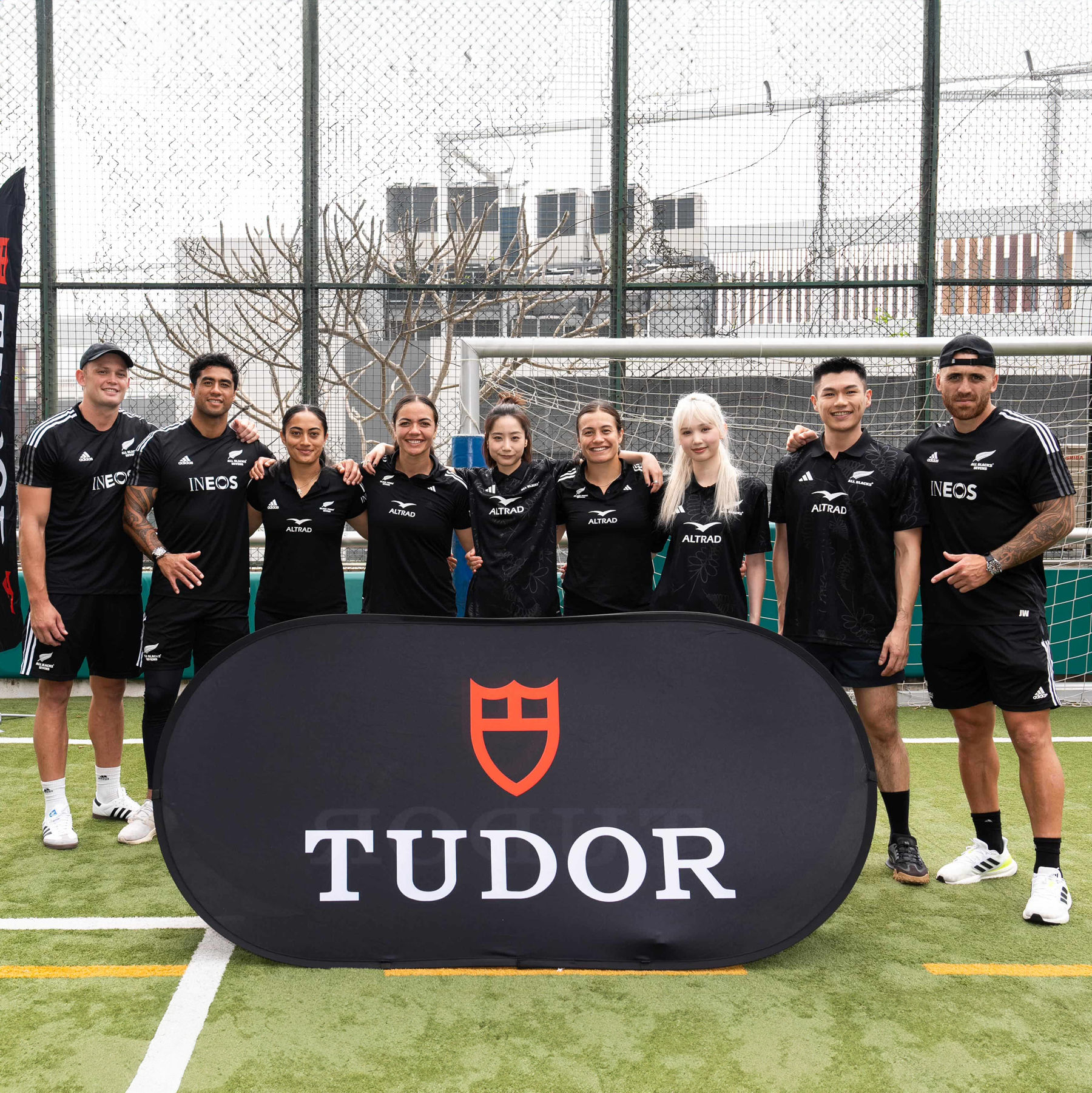 TUDOR and All Blacks Gear up for Hong Kong Sevens With Playful Clinic