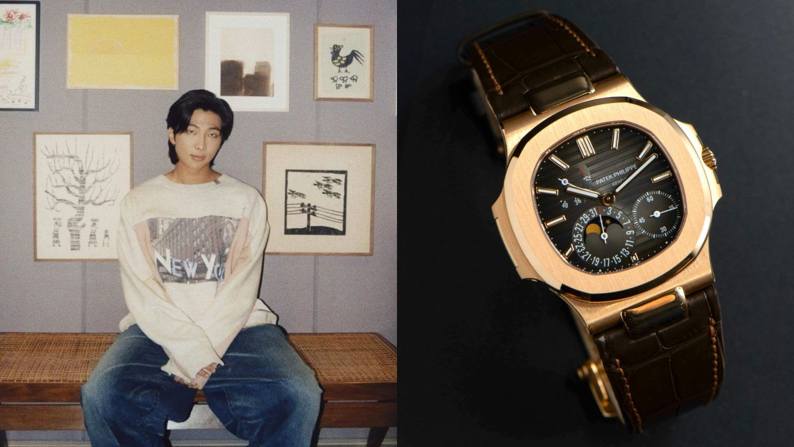 From Patek Philippe to Casio, take a look at the exquisite watches in BTS leader RM’s collection