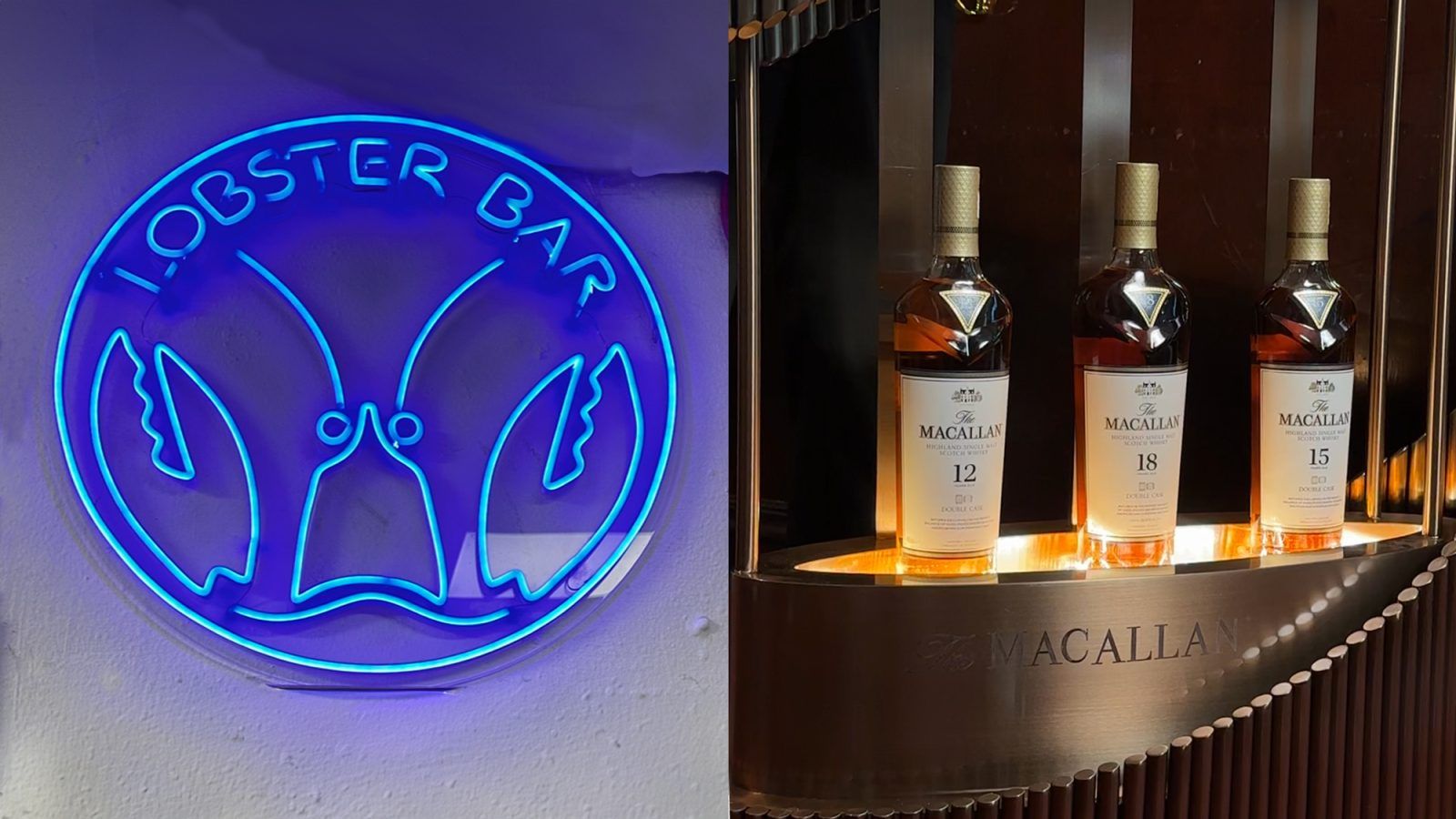 The Macallan is hosting a mobile bar at The Lobster Bar