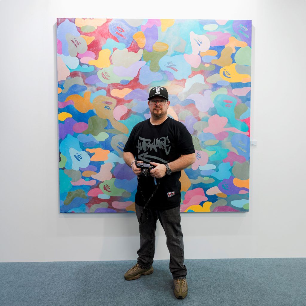 Stash walks us through his BAPE GALLERY artwork