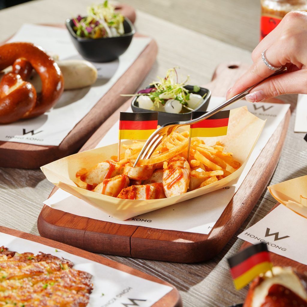 Dig into German street food in W Hong Kong x Peter Find party