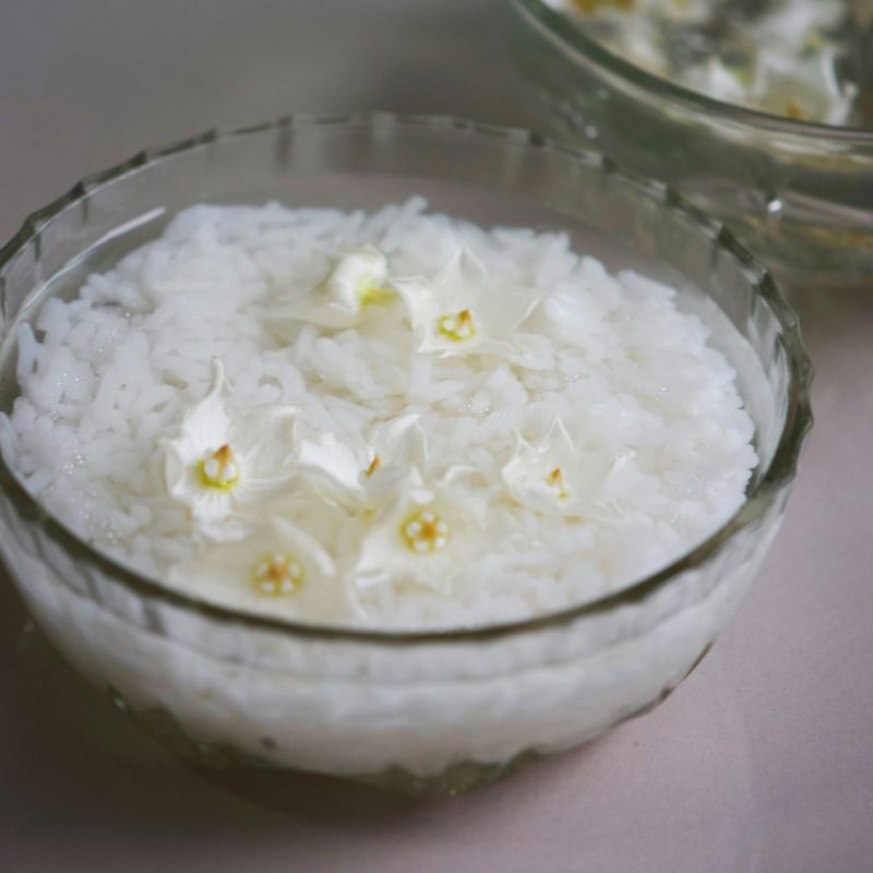 Unlock the secret to soft, luscious strands with Korean rice water rinse