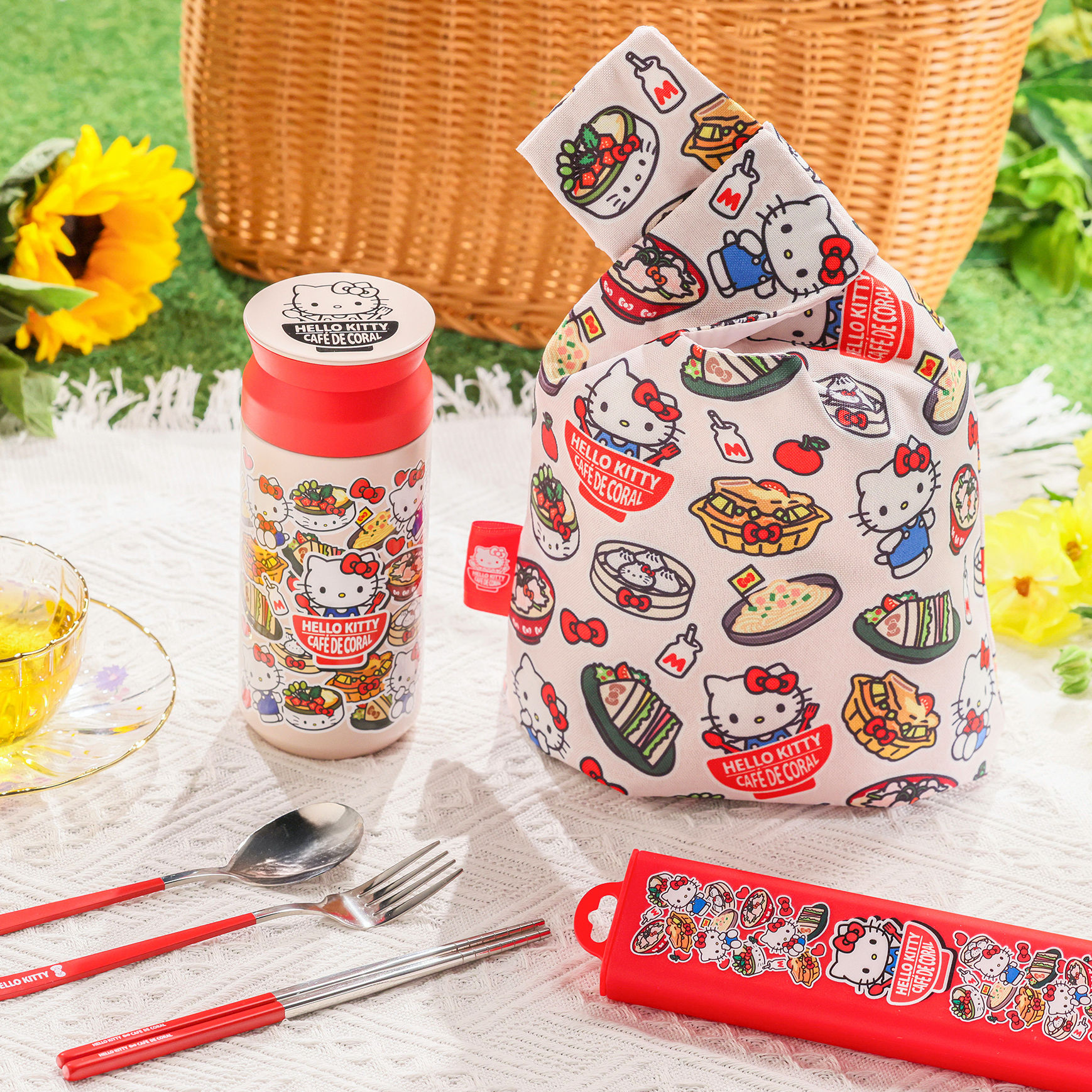 Café de Coral Group x Hello Kitty Launches Cutlery Set For Green