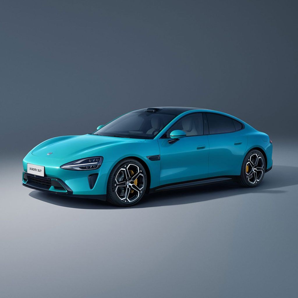 Xiaomi SU7 races Porsche Taycan and Tesla Model S in acceleration test
