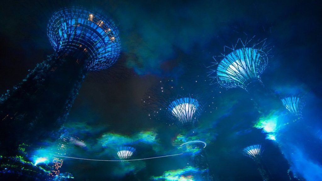 Singapore gets its own Northern Lights: Witness borealis at Gardens by the Bay