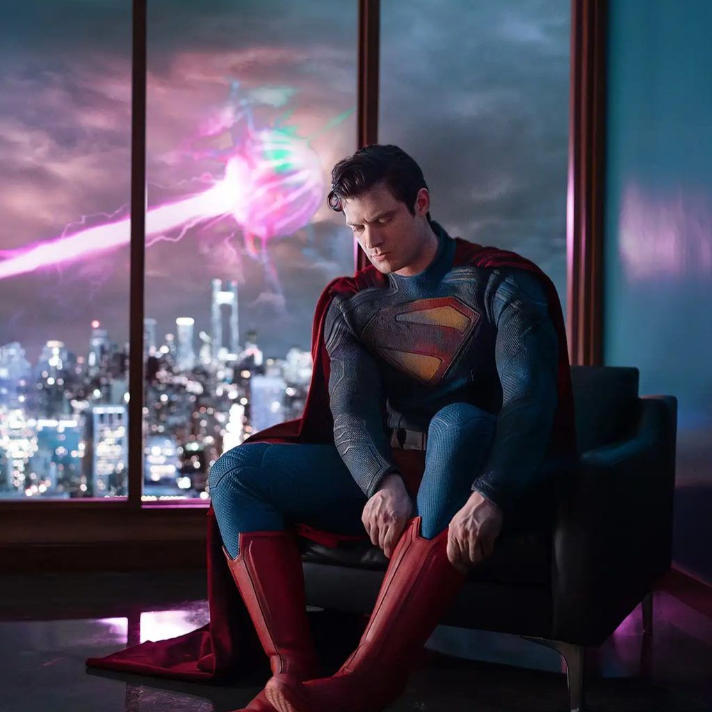 James Gunn teases first look at David Corenswet as Superman