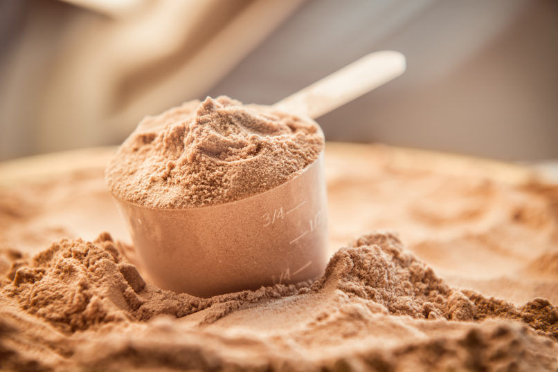 protein powder ice cream