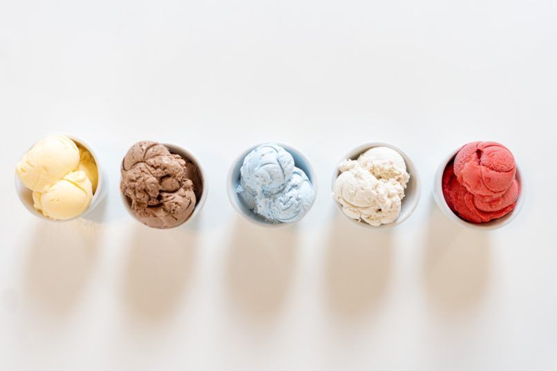 protein powder ice cream