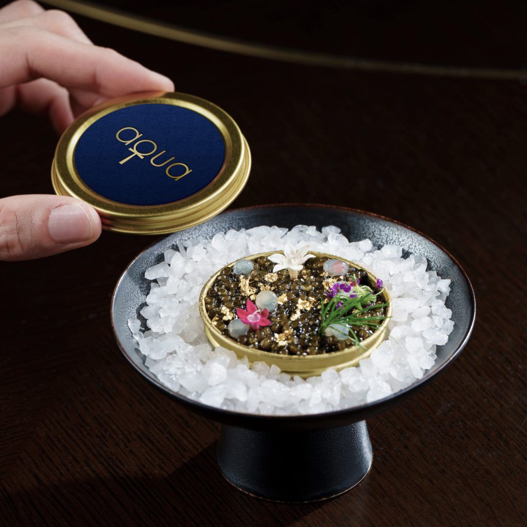 Aqua’s Ankh tasting menu shows the harmony between Italian and Japanese cuisine
