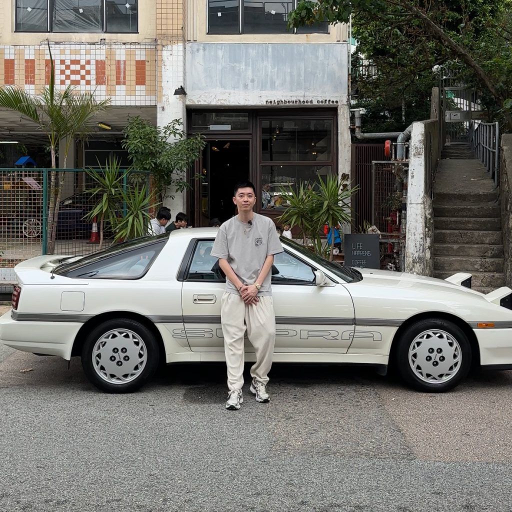 LSA Whips: Matt Chung drives a futuristic Toyota Supra A70 from 1990