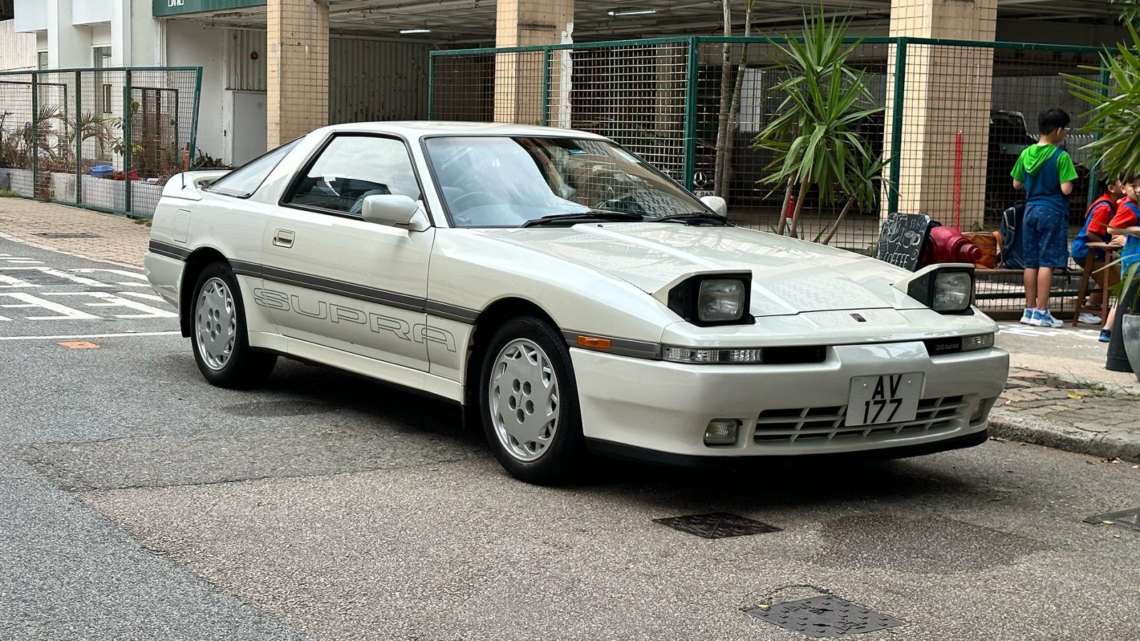 LSA Whips: Matt Chung drives a futuristic Toyota Supra A70 from 1990