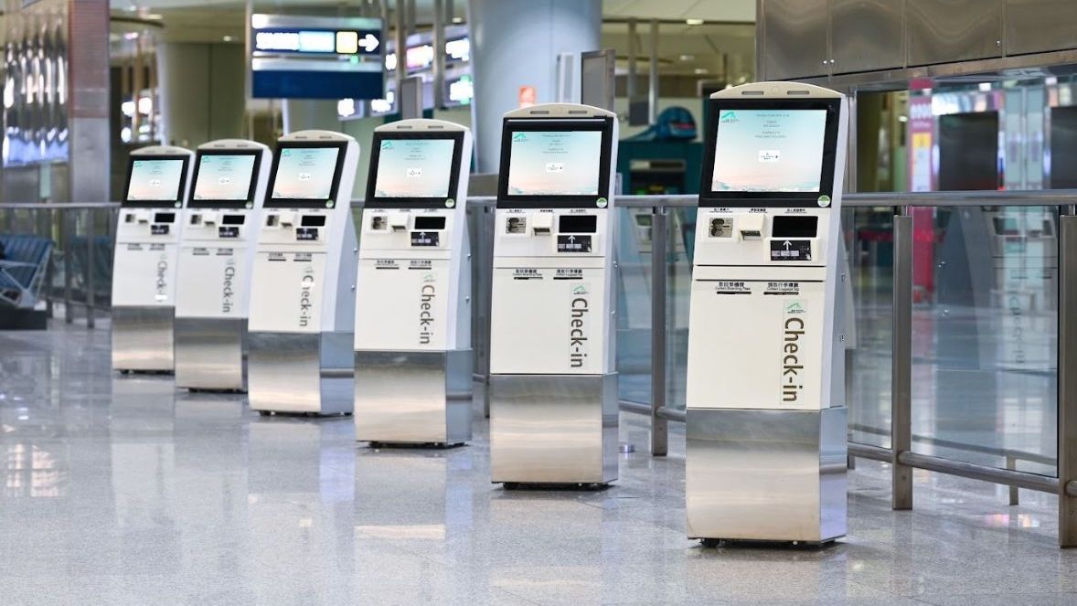 The in-town check-in service at Airport Express Kowloon MTR Station is back