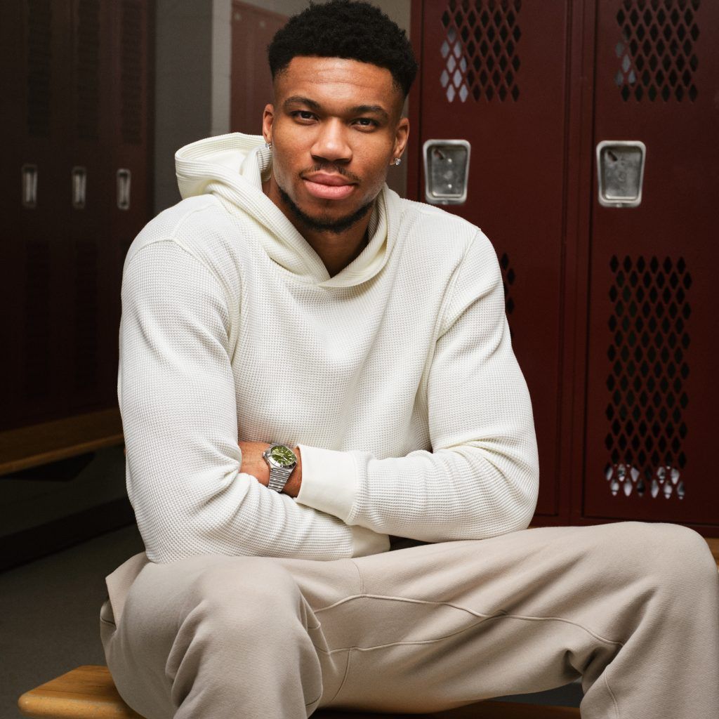 Giannis Antetokounmpo reveals two signature watches with Breitling