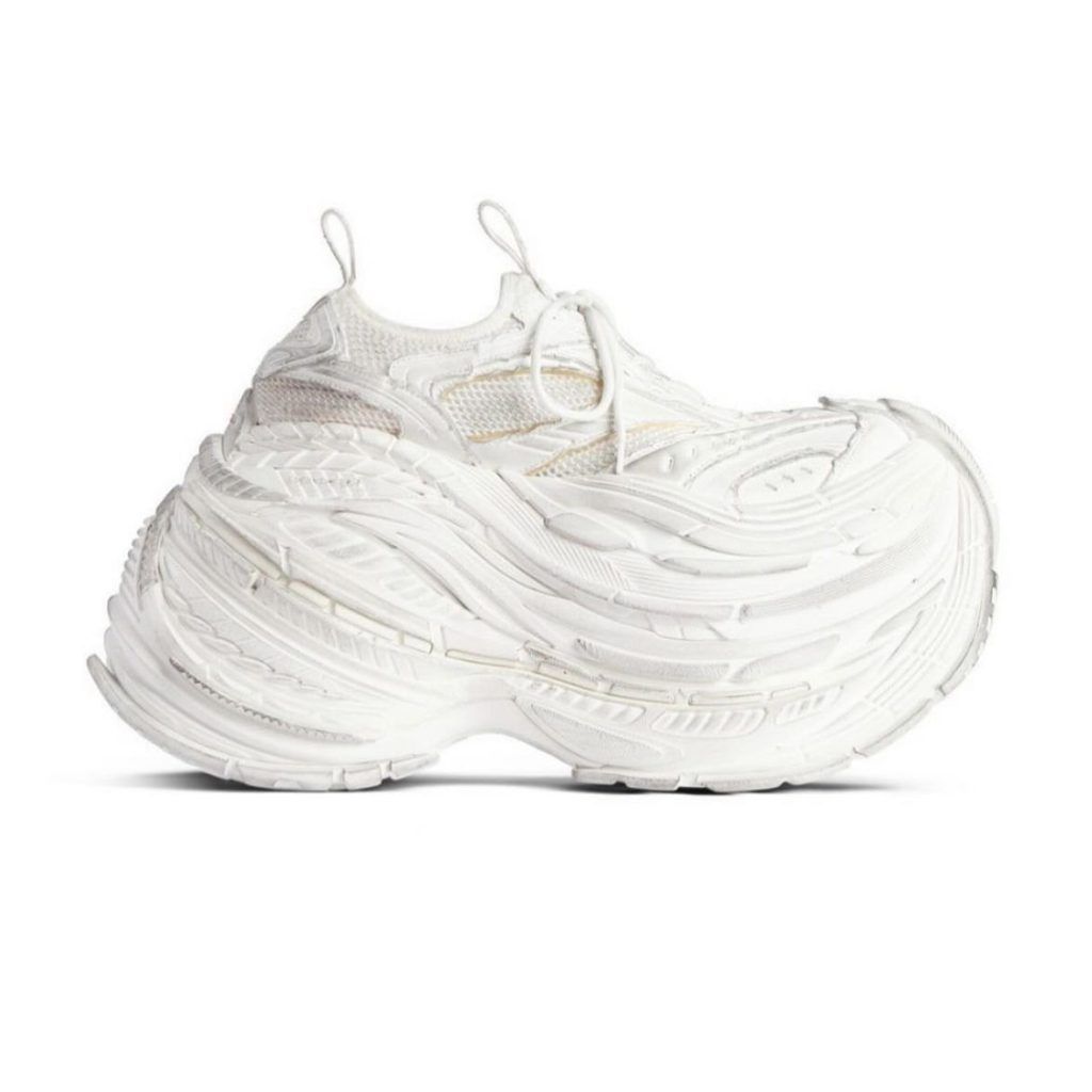 BALENCIAGA’s insane Platform Sneaker is releasing in a white colourway
