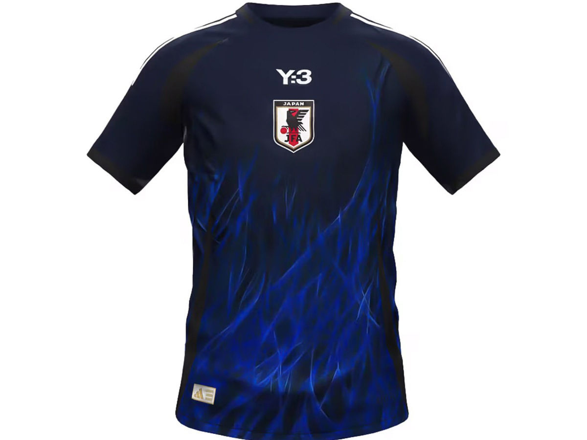 Yohji Yamamoto Y-3 Debuts 2024 Japan National Football Team Kit