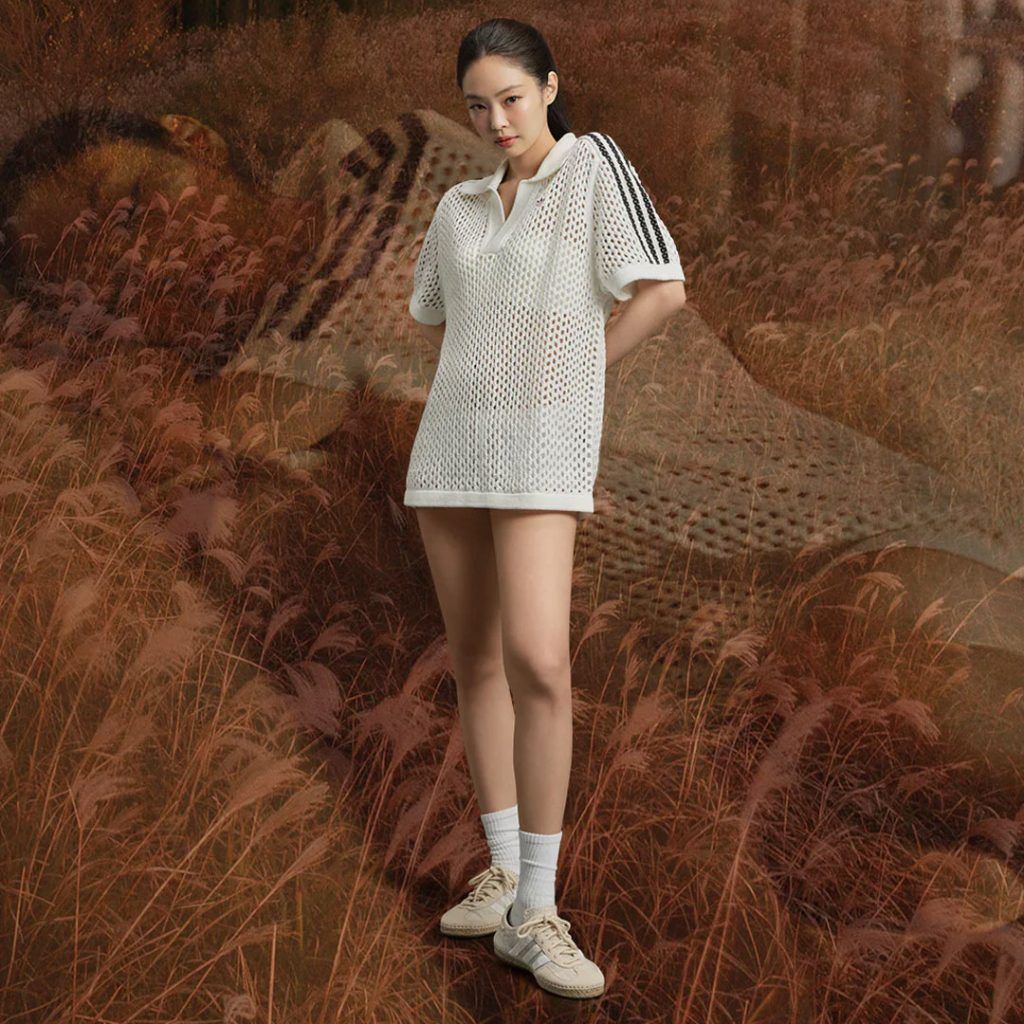 Jennie from BLACKPINK Debuts CLOT x adidas Gazelle