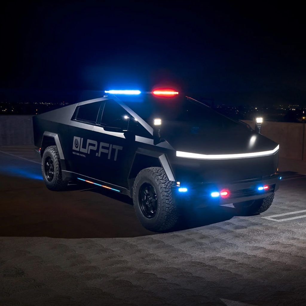 UP.FIT creates world’s first Tesla Cybertruck police vehicle