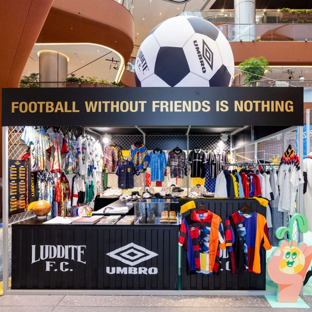 Umbro x Luddite pop-up store lands at AIRSIDE Hong Kong