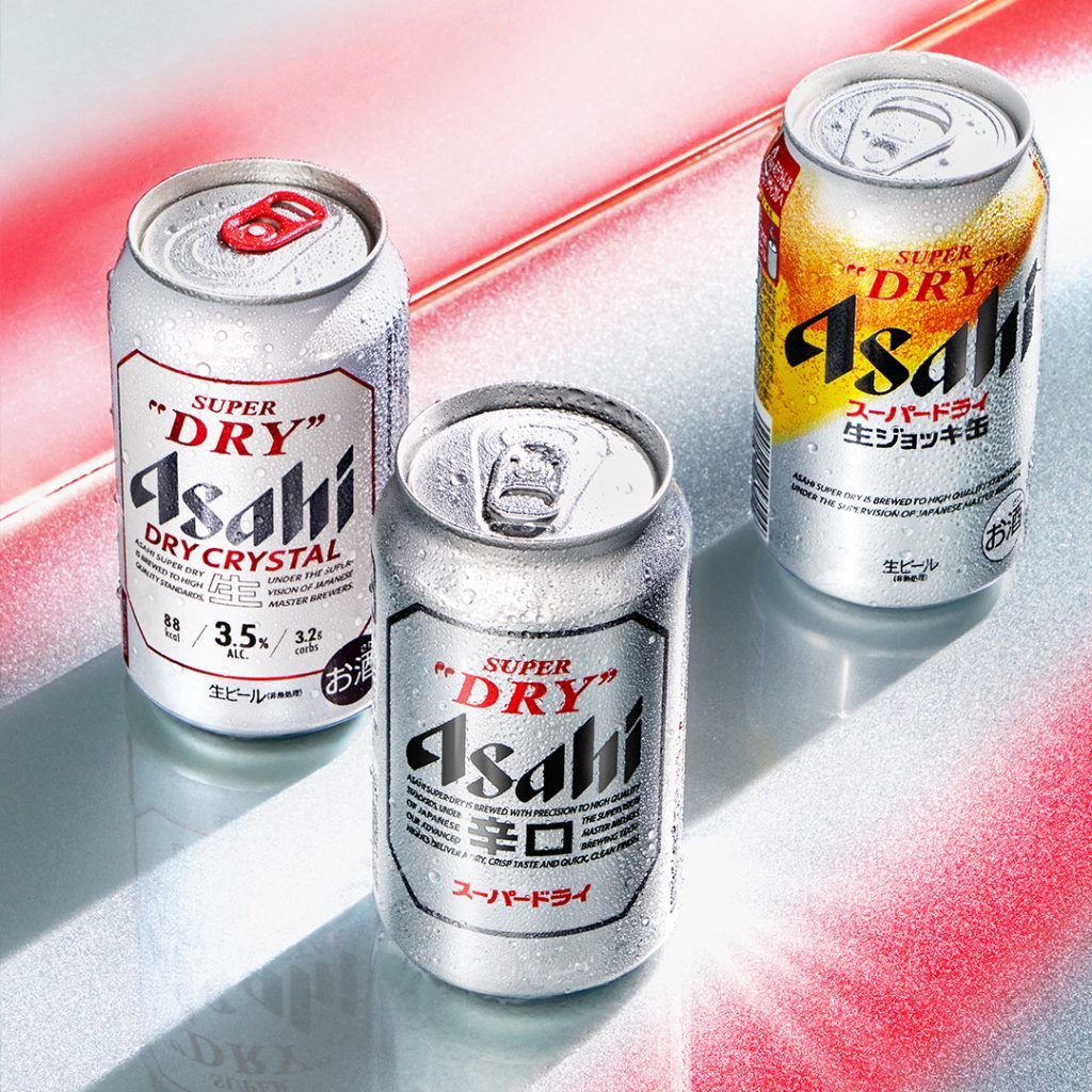 Asahi’s new Dry Crystal sees lower ABV, calories and carbs