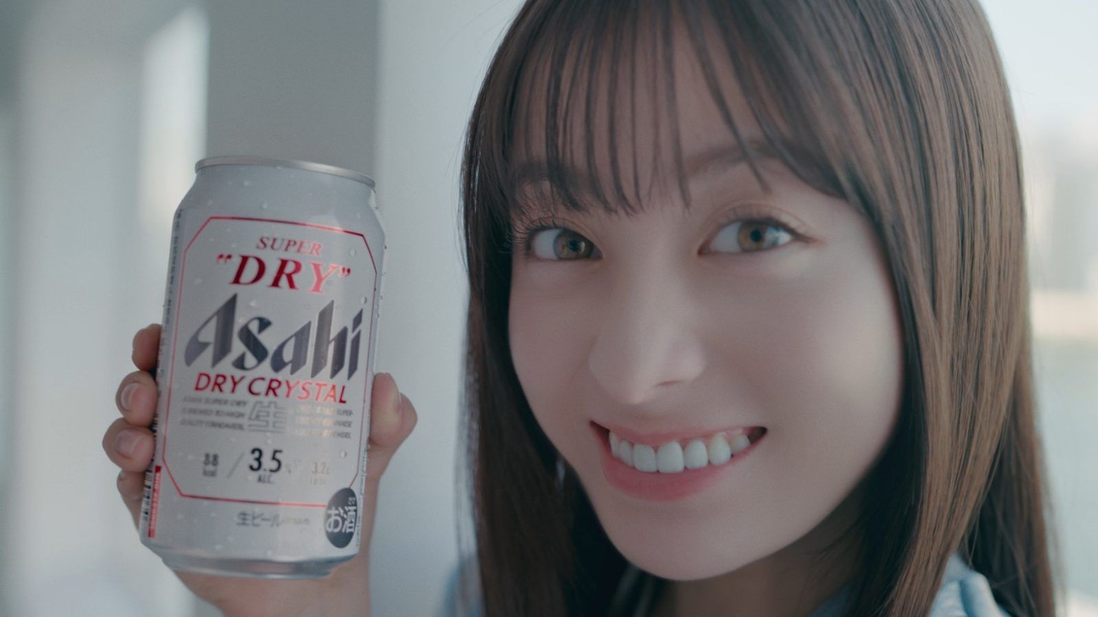 Asahi’s new Dry Crystal sees lower ABV, calories and carbs