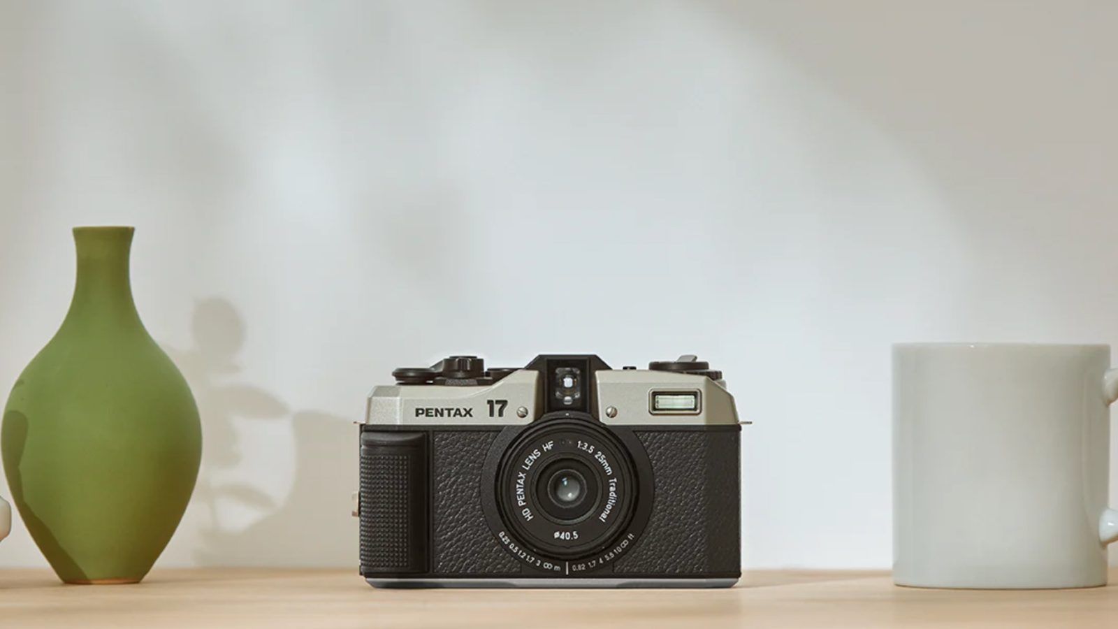 Pentax goes analogue with its new 17mm film camera