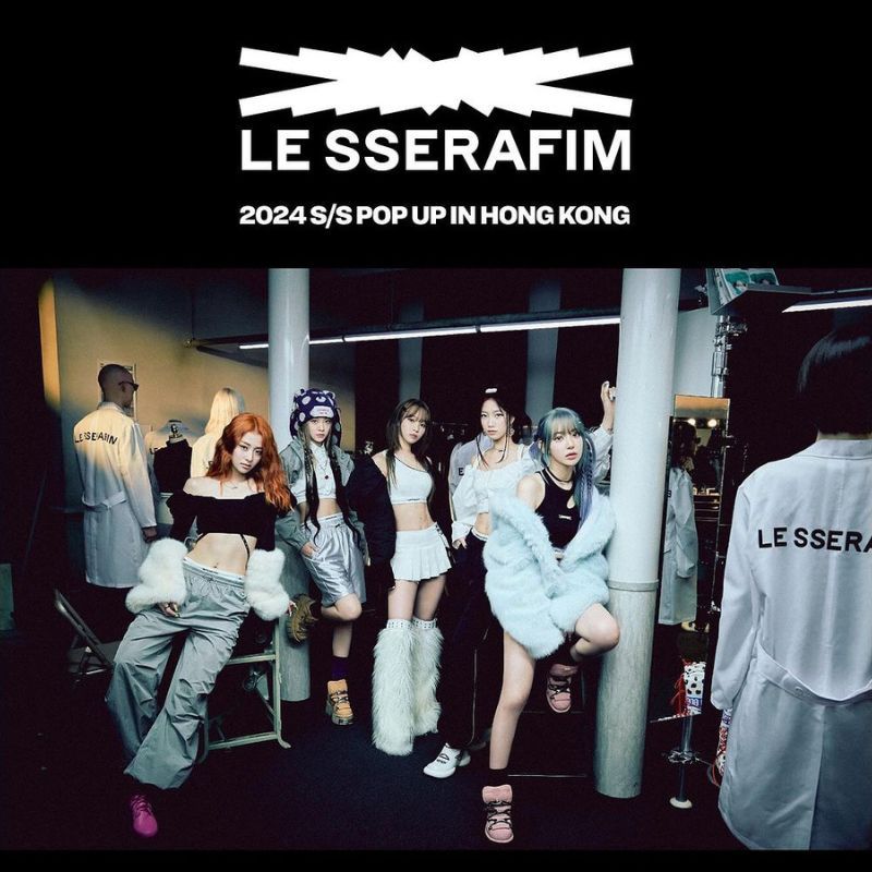 A LE SSERAFIM pop-up store is coming up in Hong Kong for a limited time only