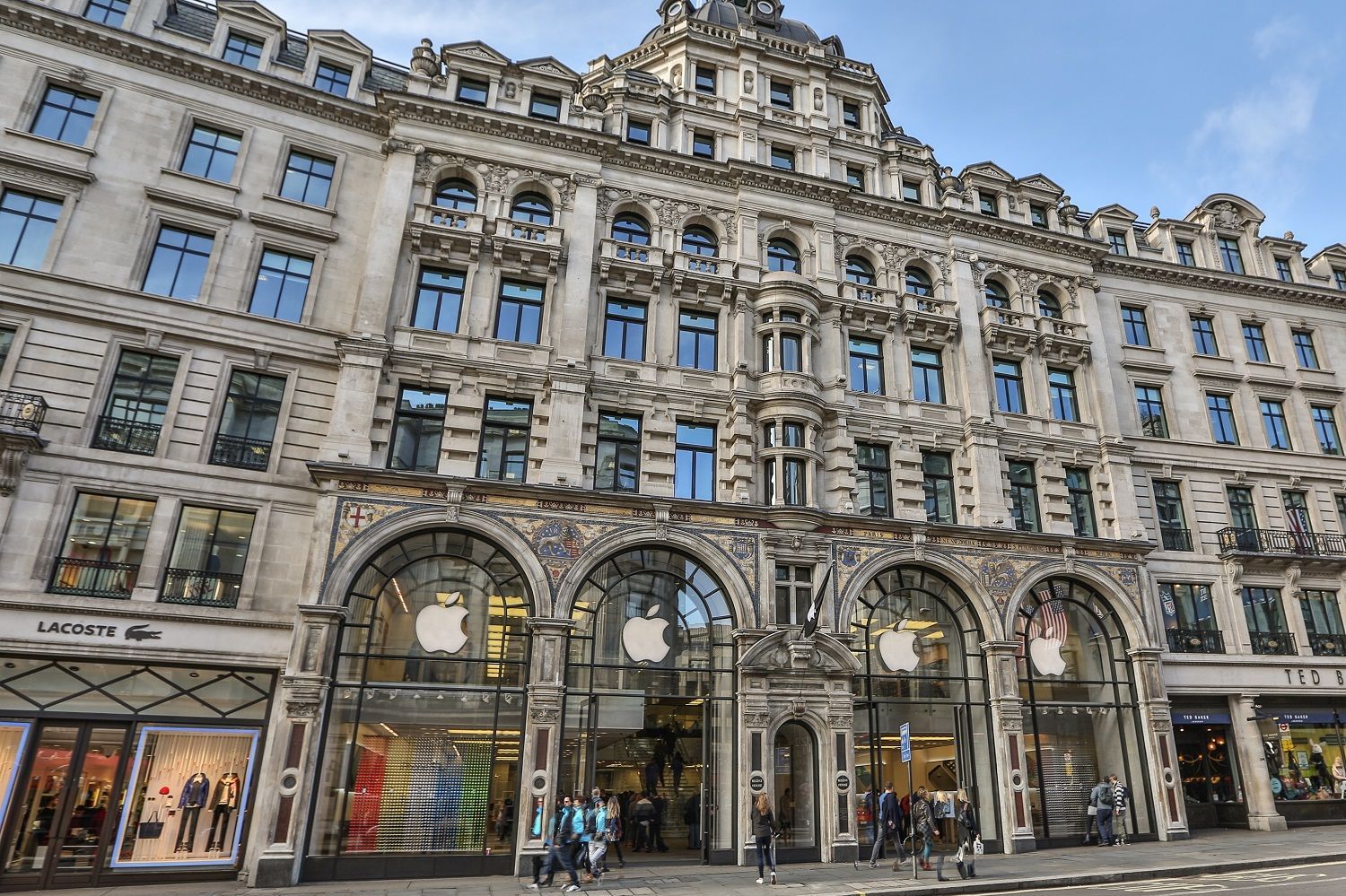 Regent Street Apple Store, London King Charles III