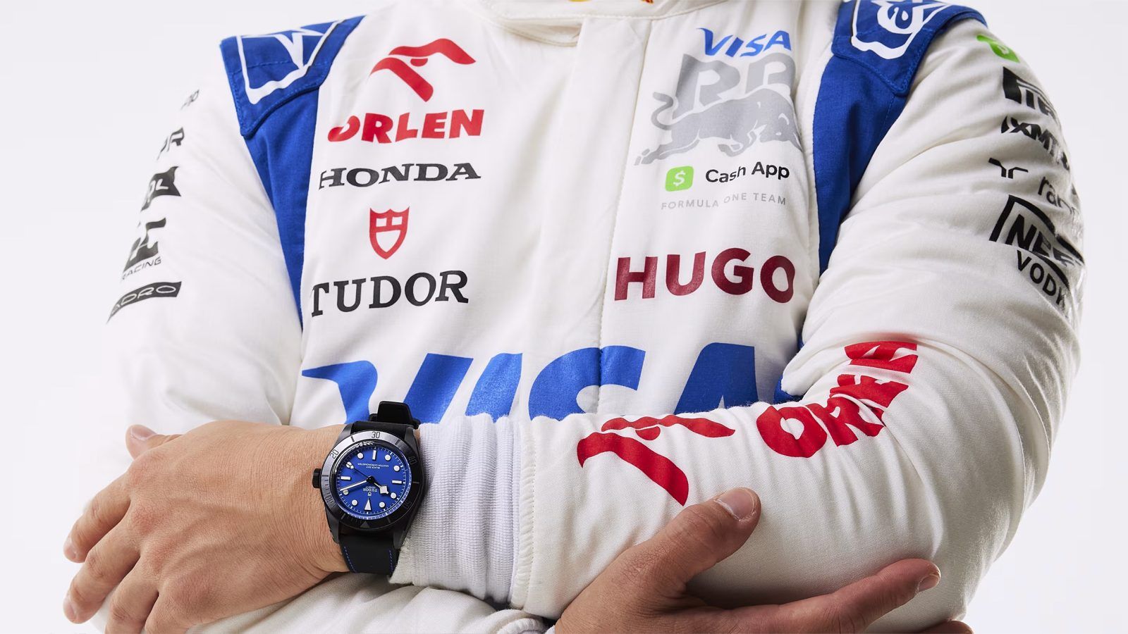 Tudor unveils Black Bay Ceramic Blue with the Visa Cash App RB Formula One Team