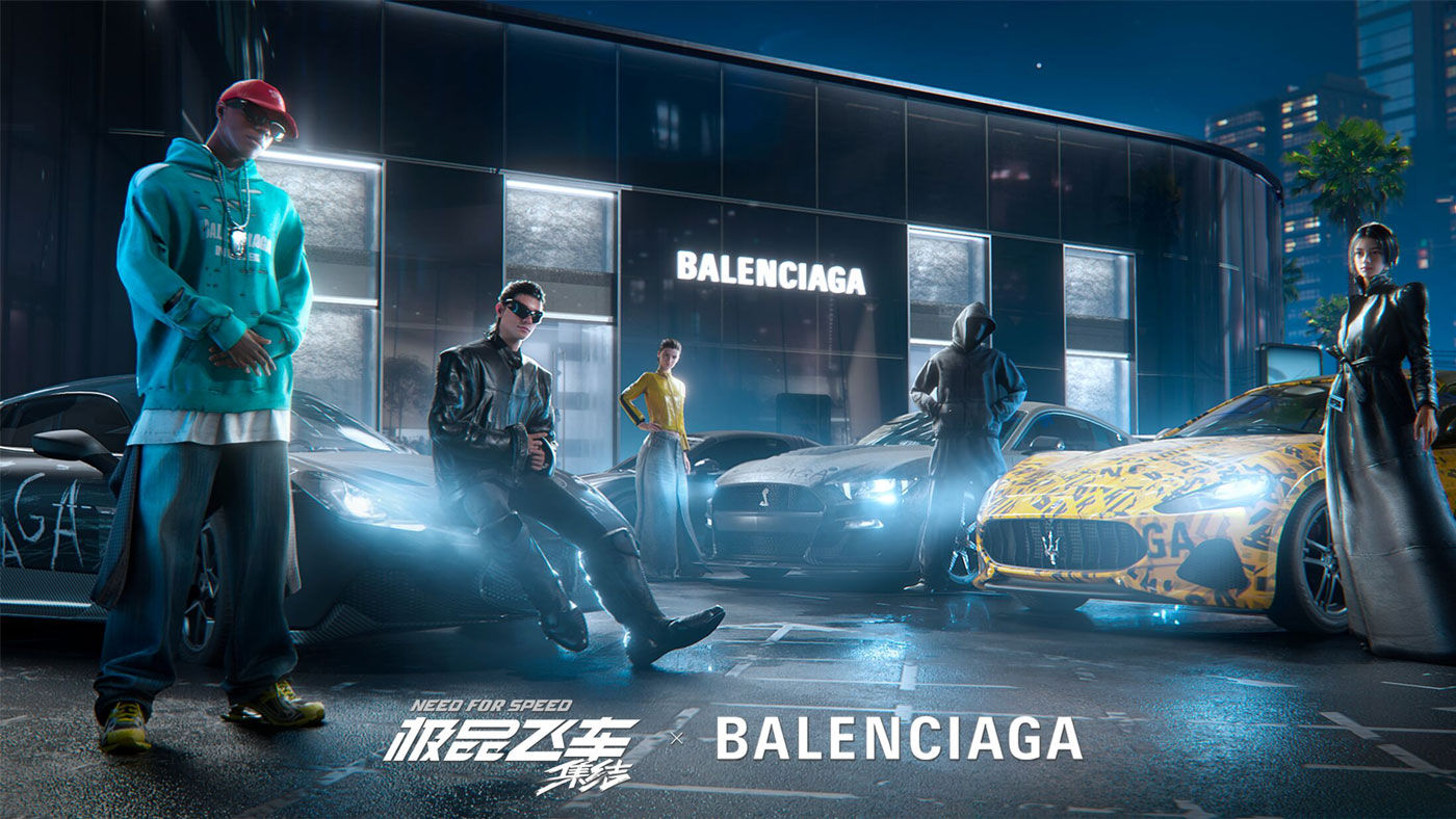 Balenciaga launches collaboration with ‘Need for Speed Mobile’