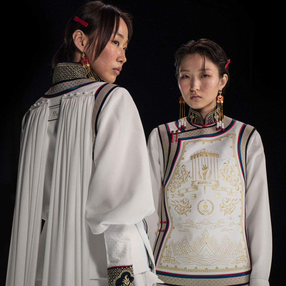 Team Mongolia unveils stunning Olympic 2024 uniforms by Michel & Amazonka