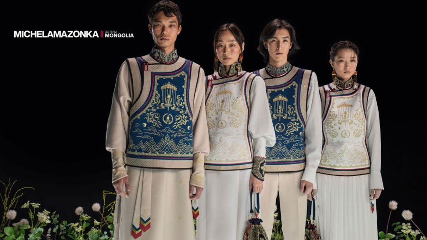 Team Mongolia unveils stunning Olympic 2024 uniforms by Michel & Amazonka