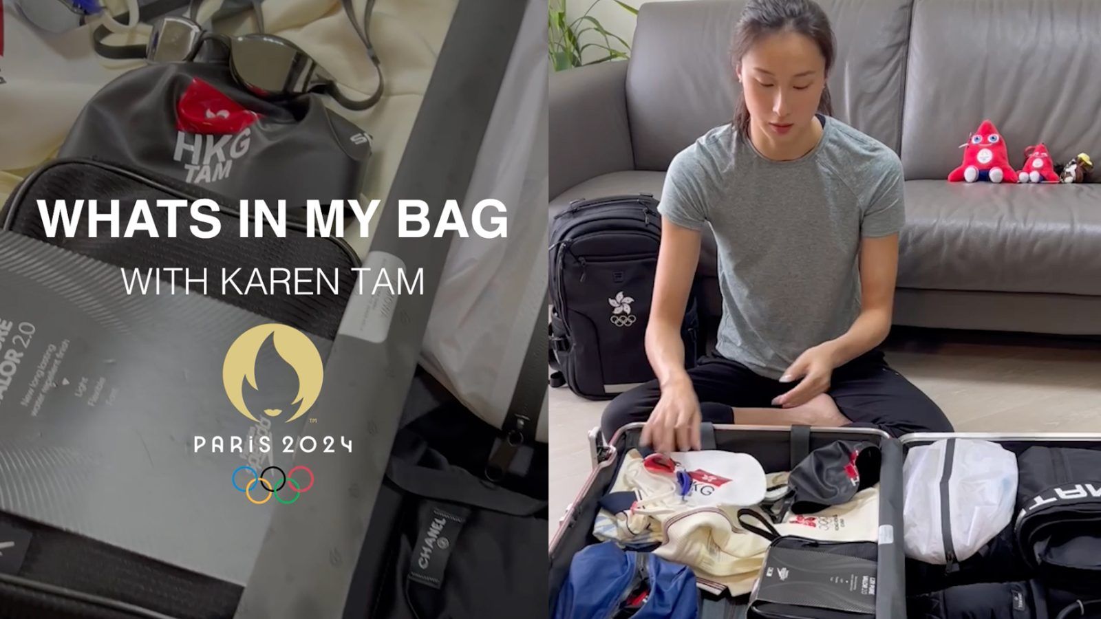 Olympic Swimmer, Karen Tam, Shows Us What She Packs for Paris 2024