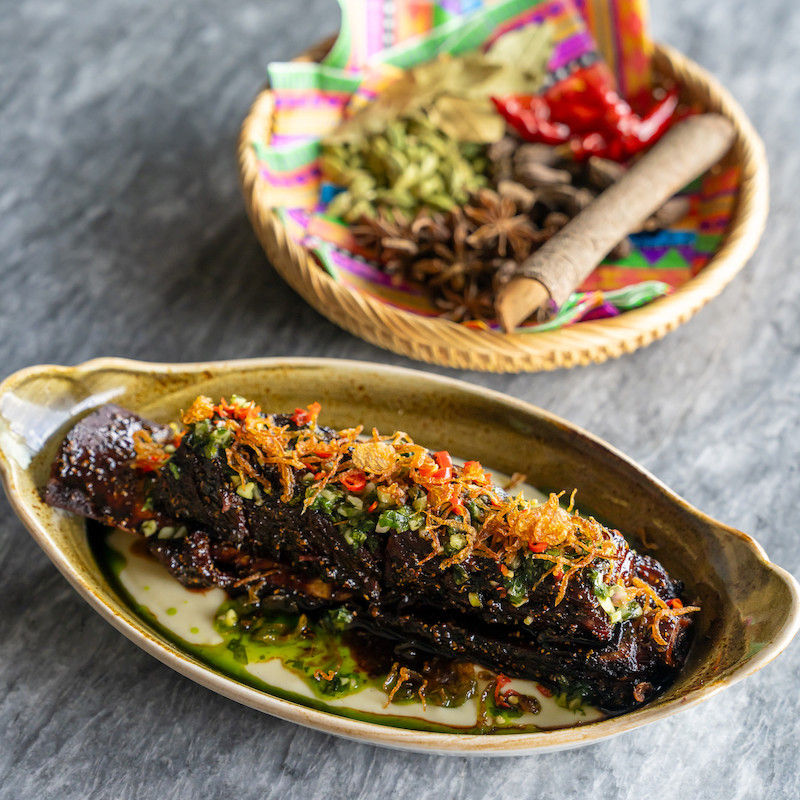 Embark on a tropical journey with the “Bali Feed Me!” menu at Cruise Restaurant & Bar