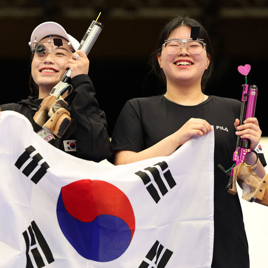 Oh Ye Jin and Kim Yeji steal the show in 10 metre air pistol final