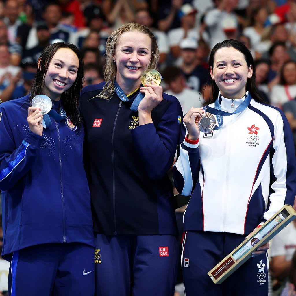 Siobhan Haughey wins second bronze at women’s 100m freestyle