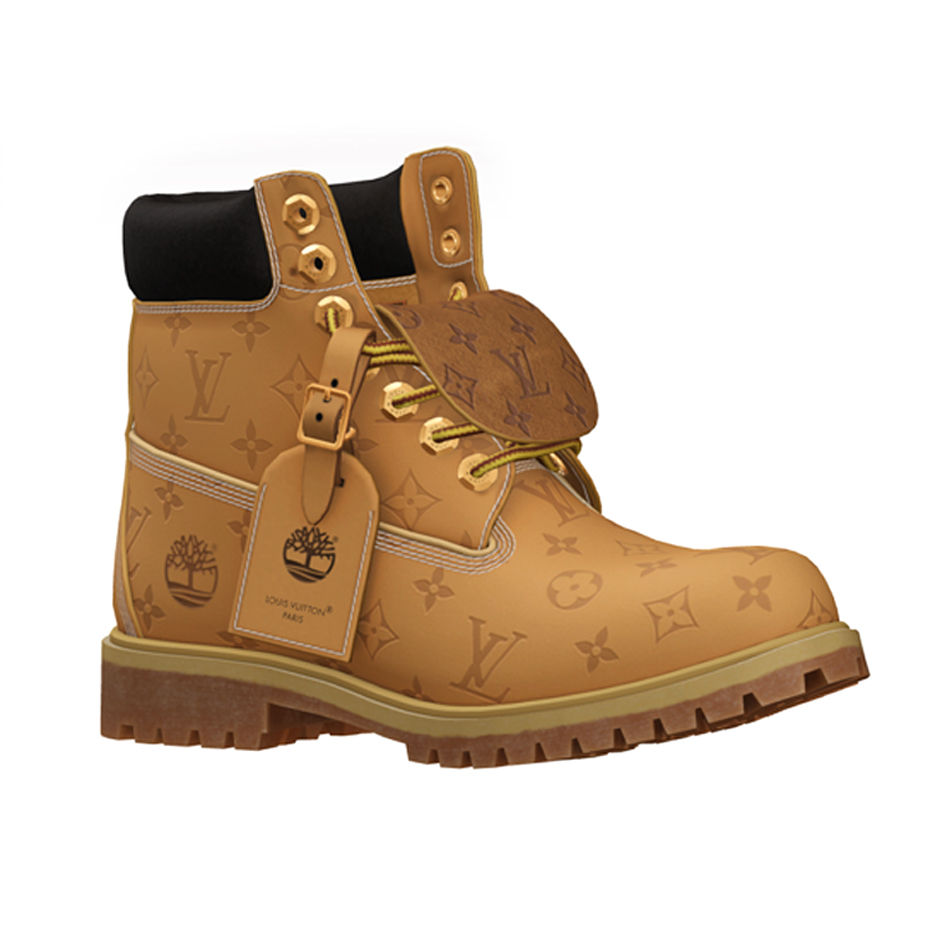 The Louis Vuitton x Timberland Ankle Boots Are Extremely Luxurious