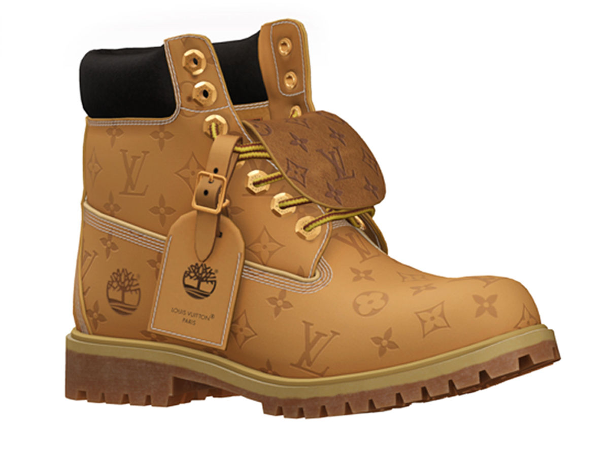 The Louis Vuitton x Timberland Ankle Boots Are Extremely 