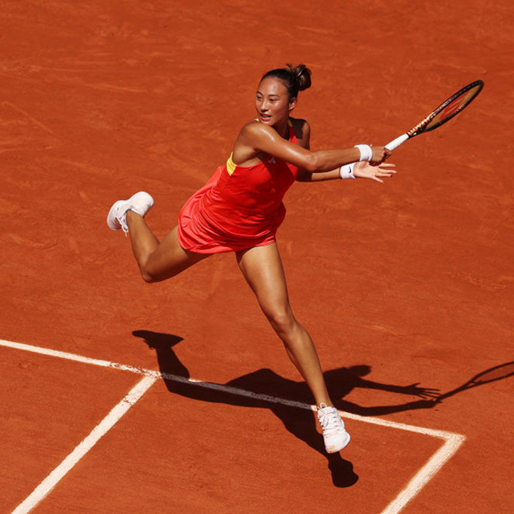 Zheng Qinwen wins first Olympic singles tennis gold for China