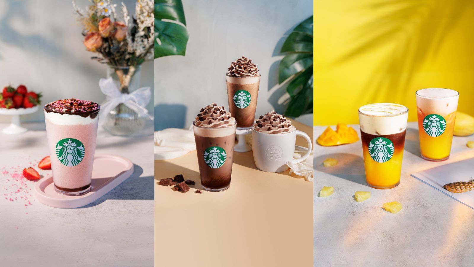 Starbucks HK launches a full summertime drink lineup