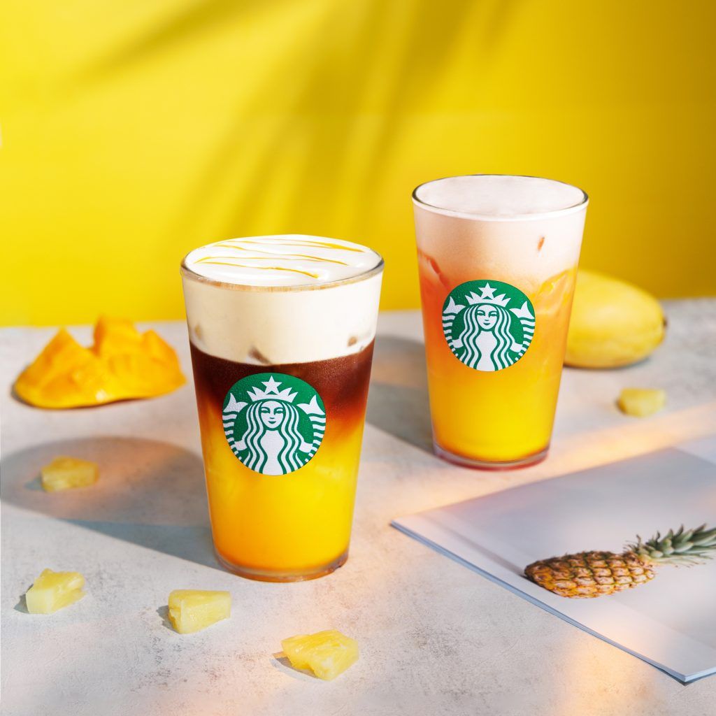 Starbucks HK launches a full summertime drink lineup