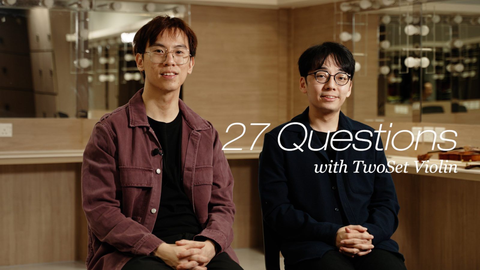 27 Questions: Brett Yang and Eddy Chen, a.k.a. TwoSet Violin