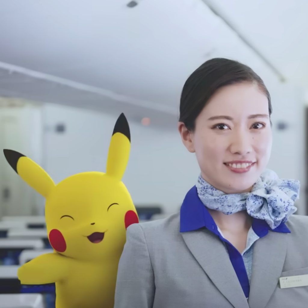 Pokémon join the crew in ANA’s new inflight safety video
