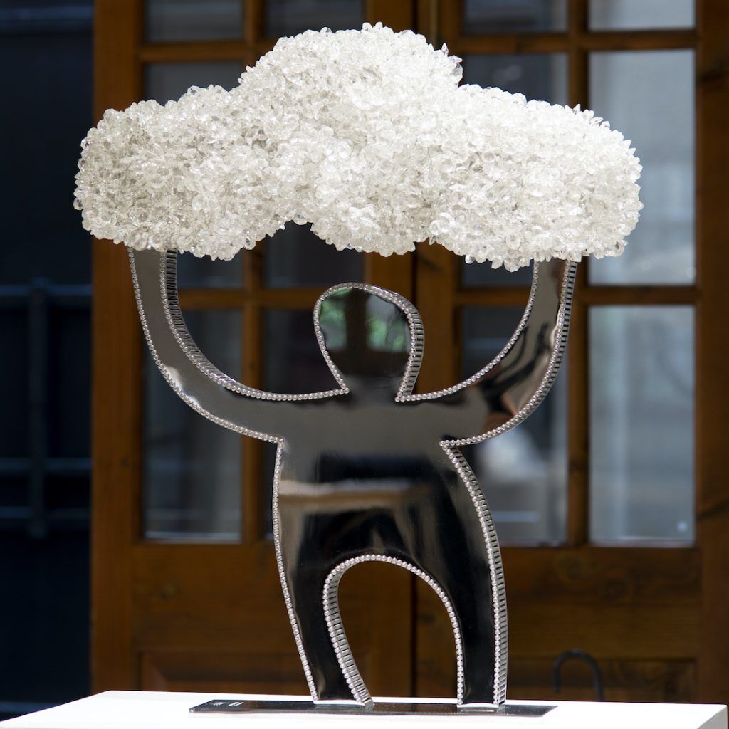 Explore a parade of spirits in “Archaic Procession” by Nadim Karam at ART021