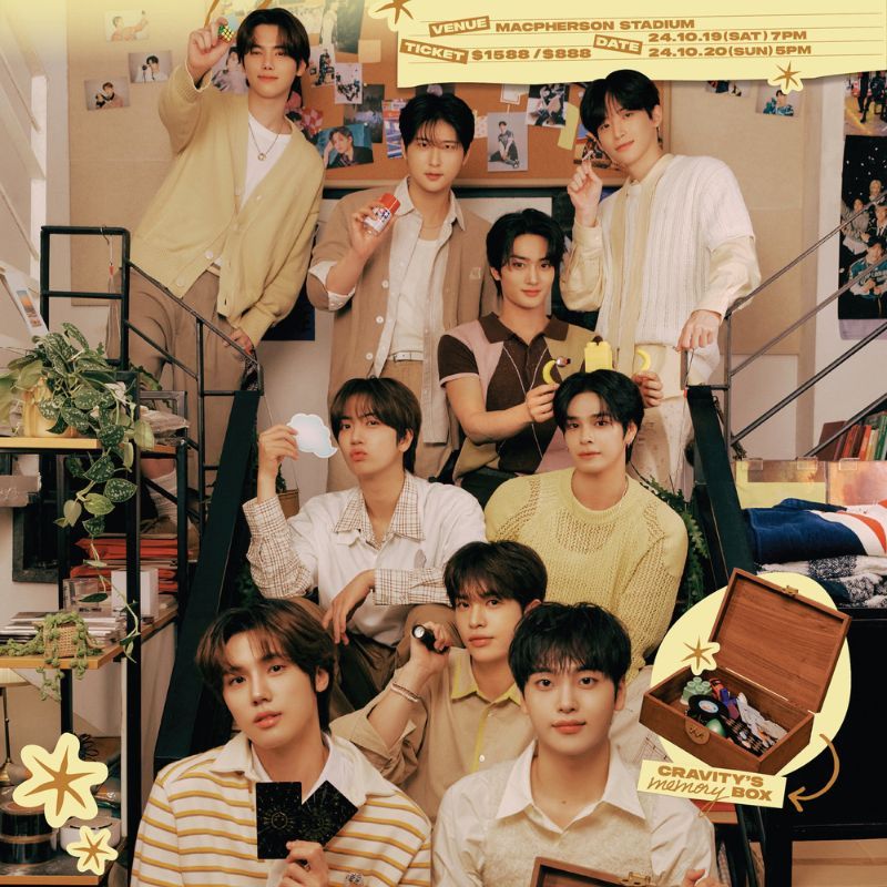 Cravity is all set to return to Hong Kong for a fan concert this October