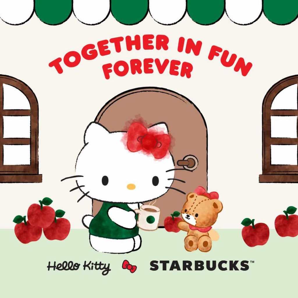 Starbucks celebrates Hello Kitty golden anniversary with playful collection