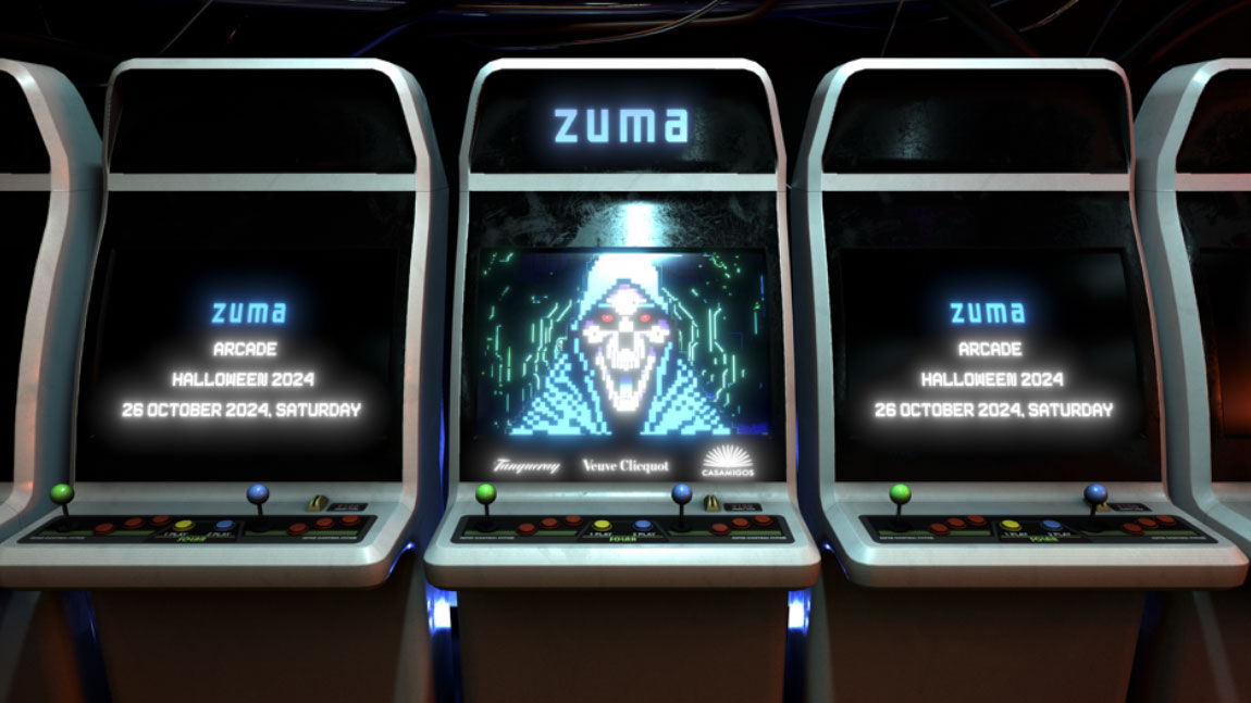 Zuma celebrates Halloween with late-night arcade party