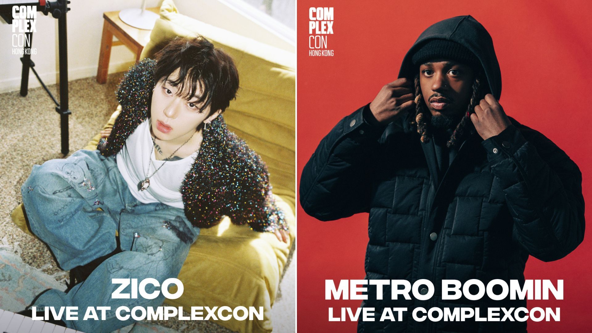 complexcon hong kong 2025 headliners